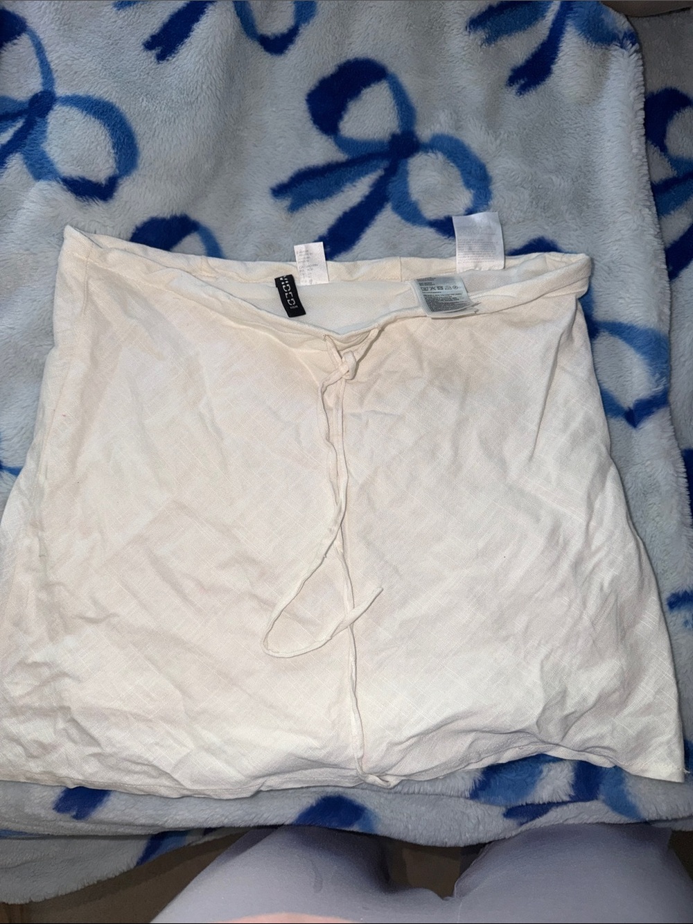 White summer skirt